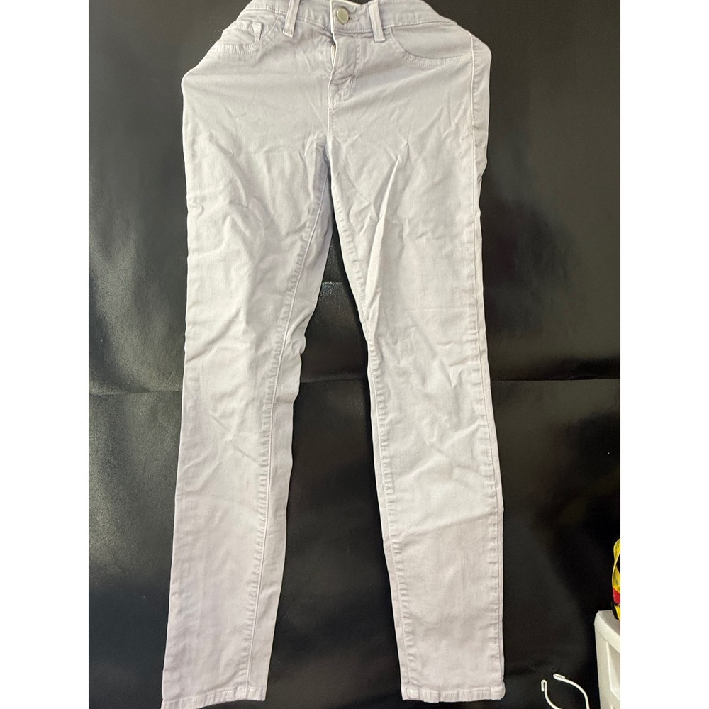 Lavender Skinny Jeans Pastel Light Purple Stretch Denim Pants Size 26